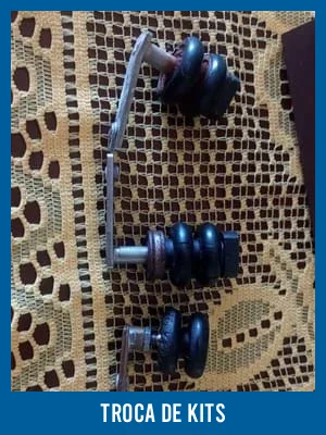 Troca de kits de sacada